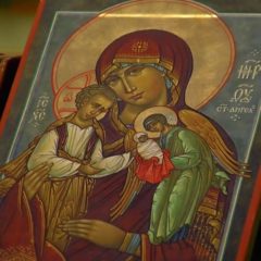 В Серов прибыла икона Пресвятой Богородицы “Скорбящая о младенцах, во чреве убиенных”