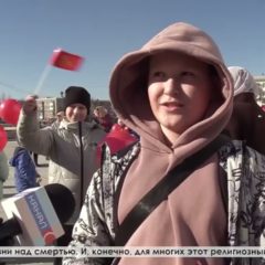 Благодатный огонь в Серове