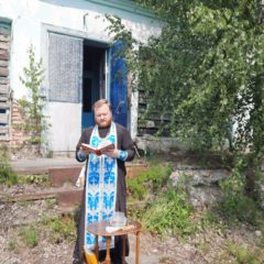 Автомобильный крестный ход в село Кошай (п. Сосьва)