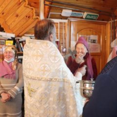 Чин Великого освящения воды в Храме свт. Иоасафа Белгородского (п. Гари)