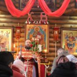 Празднование престольного праздника в Георгиевском храме (г.Североуральск)