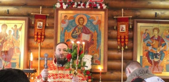 Празднование престольного праздника в Георгиевском храме (г.Североуральск)