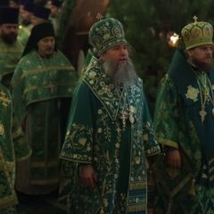 Сонм архипастырей и духовенства Екатеринбургской митрополии совершили торжества в честь памяти св. прав. Симеона Верхотурского