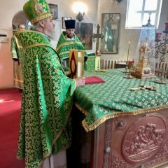 Епископ Феогност совершил Божественную Литургию в День Святого Духа