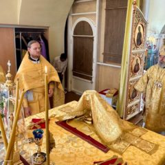 Епископ Феогност совершил Божественную Литургию в праздник святых апостолов Петра и Павла