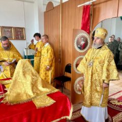 Епископ Феогност совершил Божественную литургию в храме во имя святой великомученицы Варвары поселка Кытлым