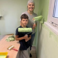 Подготовка к новому учебному году в Воскресной школе Преображенского собора г. Серова