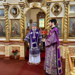 Епископ Феогност совершил Божественную литургию в храме пророка Илии города Серова