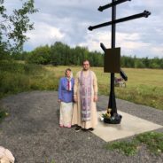 Память о жертвах Ивдельлага: освящение креста в посёлке Сама