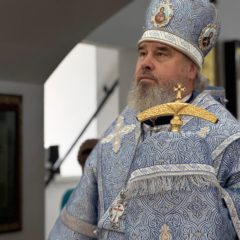 Епископ Феогност совершил Всенощное бдение в канун Успения Пресвятой Богородицы