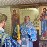 Епископ Феогност совершил Божественную литургию в храме Успения Пресвятой Богородицы