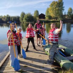 Новолетие у молодежи в посёлке Восточный