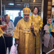 Епископ Феогност совершил всенощное бдение в храме Матроны Московской