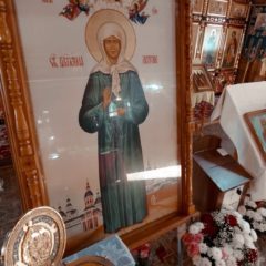 В храме Воскресения Христова города Новая Ляля побывали древние святыни