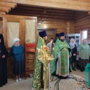 08 октября, в день преставления прп. Сергия, игумена Радонежского, всея России чудотворца, в храме во имя святого угодника Божия (пос. Воронцовка), была совершена Литургия