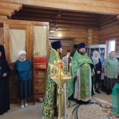 08 октября, в день преставления прп. Сергия, игумена Радонежского, всея России чудотворца, в храме во имя святого угодника Божия (пос. Воронцовка), была совершена Литургия