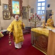 В канун Недели 20-ой по Пятидесятнице, в день память святых отцов VII Вселенского Собора и Иверской иконы Божией Матери, епископ Серовский и Краснотурьинский Феогност возглавил всенощное бдение в храме святого пророка Илии в городе Серове