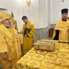 Всенощное бдение в храме святителя Николая Чудотворца города Волчанска