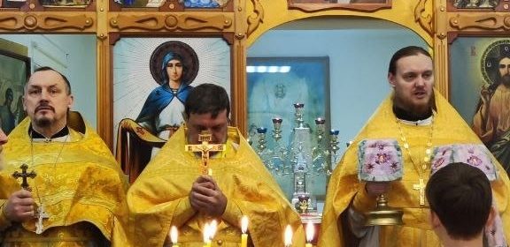 Торжественное богослужение в день памяти святителя Николая Чудотворца в посёлке Третий Северный