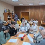 Познавательная игра о Рождестве Христовом прошла в храме во имя святых Зосимы и Савватия Соловецких посёлка Ис