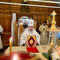 Архиерейская Божественная Литургия в Североуральске в Неделю 31‑ю по Пятидесятнице