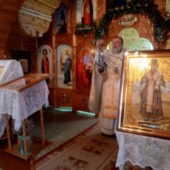 Праздник Крещения Господня в храме свт. Иоасафа Белгородского (п. Гари)
