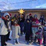 В посёлке Южный прошли рождественские славления силами воспитанников воскресной школы «Благовест»