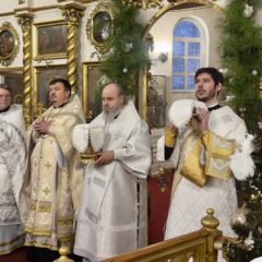 Божественная литургия в праздник Собора Предтечи и Крестителя Спасова Иоанна